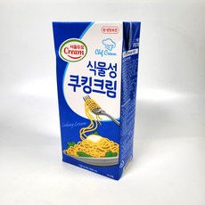 서울우유 Cream 식물성 쿠킹크림 1L (Cooking Cream), 3개
