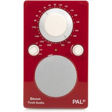 [독일] 티볼리 PAL BT 휴대용 블루투스 FM/MW 라디오 를 빨간색으로