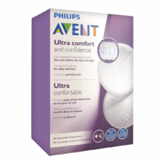 없음 AVENT 울트라 컴포트 주-야간 일회용 수유 패드 24St, 1개