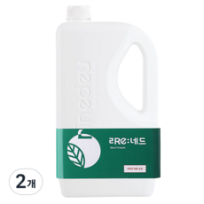 리네드 유아용 미네랄 세탁 세제 2L, 2개
