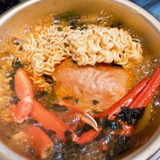 속초홍게라면밀키트