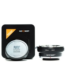 K&F Nikon-M4/3 렌즈어댑터 - 니콘 AI 렌즈 >> M43 바디 - 뒤캡포함 - Nikon AI lens to M4/3 mount adapter + rear cap