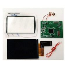 Hightlight LED 밝기 IPS LCD 스크린 키트 반다이 WonderSwan 색상 WSC 게임 콘솔, LCD 키트