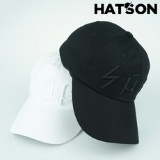 [햇츠온]J0SM249 HatsON 브랜드 남 여 무지 소프트 언스트럭쳐 볼캡 야구 패션 큰 모자 AD - 햇츠온군모자