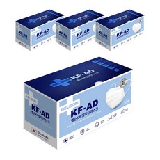 국산 덴탈마스크 KF-AD 비말차단 식약처허가 의약외품, 4개, 50매