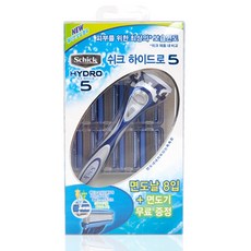 쉬크 하이드로5 면도기1입+면도날 8입 kit, 8개입, 1개