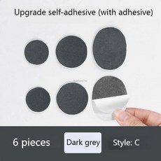 신발 마모 깔창 구멍 스티커 패치 보조 방지 도구 관리 발 줄무늬 보호 굽 수선 사각코, [09] dark grey