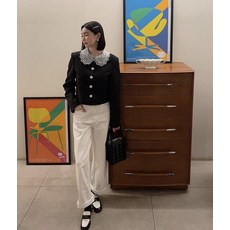 럭키슈에뜨트위드자켓