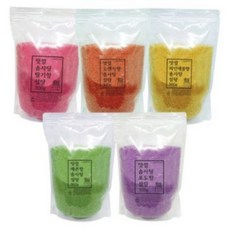 맛깔 솜사탕 설탕 딸기향 300g + 포도향 300g + 메론향 300g + 오렌지향 300g + 파인애플향 300g 세트, 1세트