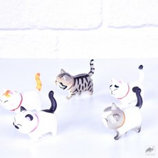 워버플 야옹이 냉장고 자석 현관 자석 9종 세트 인테리어 고양이 마그넷, 까미 디자인