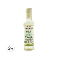 고급 데니그리스 화이트 이탈리안 와인식초 250ml 3개