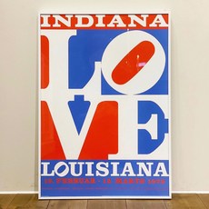 로버트인디애나의love조각