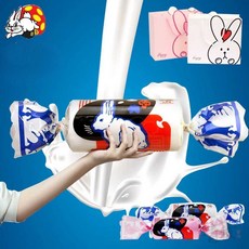 따바이투 중국 사탕 토끼 상하이 간식 대용량 사탕, 1개
