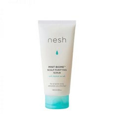 네쉬 민트바이옴 두피 스크럽 180ml 두피스케일링 소금 비건 탈모방지, 1개