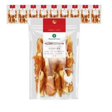 네츄럴코어 강아지간식 60g, 치킨말이 황태, 10개