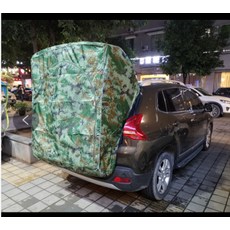 (슈팡) 차박도킹텐트 카박 범퍼가림막 suv 레이 모닝 스타렉스텐트 차박이너텐트, 디지털 위장, 1