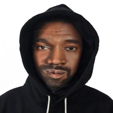 인물 복면마스크 가면 칸예마스크 할로윈 쓸데없는선물, 1개, 6.칸예 1개, 6.칸예