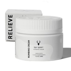 Mad Rabbit Numbing Cream 문신 마취 44ml, 1팩