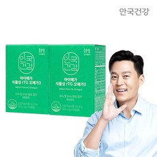 [안국건강] 아이메가 식물성 rTG 오메가3 60캡슐, 60정, 2개