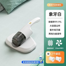 침구 진드기 청소기 가정용 UV 매트리스 제거기 집먼지 소독기, 아이보리-2필터