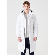 빈폴스포츠 Unisex 화이트 B.Bench 구스 다운 롱 패딩 (BO9938F051)