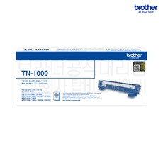 BROTHER 브라더 TN-1000 DR1000 HL-1110 HL-1210W MFC-1910W 정품토너, 1개, 1. TN1000 정품토너 - 대용량 ( 최신버젼 )