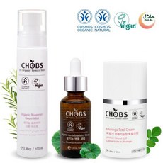 오너클랜 [유기농종합관리세트]CHOBS(찹스)병풀세럼30ml고운미스트100ml토탈크림50ml, 1