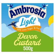 영국 암브로시아 Ambrosia Light Devon Custard 라이트 데본 커스타드, 500g, 5개