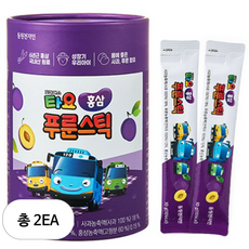 천지인 타요 홍삼 푸룬스틱 50p, 500g, 2개