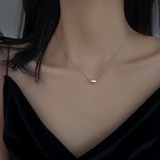 여자 925 실버 은목걸이 세트