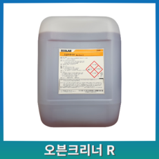 오븐크리너R 이콜랩 기름때 제거제 20L 오븐크리너알 20kg 후드 오븐 기름 제거 Ecolab, 1통