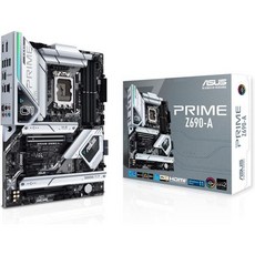 ASUS 프라임 Z690-AL LGA 1700인텔 12번째 ATX 마더보드 161 DrMOS PCIE 5.0 DDR5 4X M.2 인텔 2.5Gb LAN USB 3.2 Ge, Prime Z690-A LGA 1700, 1개
