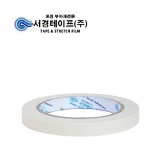 서경테이프 종이 마스킹 테이프, 백색, 1개입