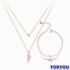 은목걸이팔찌셋트