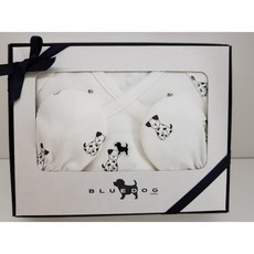 [블루독베이비]달마시안배내저고리&달마시안손싸개세트, 단일상품