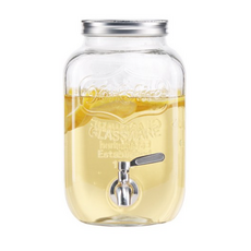 커빙 워터 디스펜서, 투명, 4L, 1개