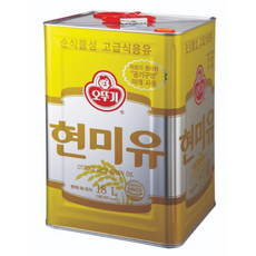 오뚜기 현미유, 6개, 18L
