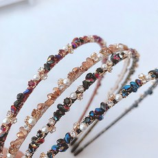 비즈머리띠