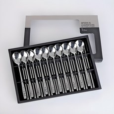 골든벨금속 크리스탈 레이저 수저세트, 혼합색상, 숟가락(10P) + 젓가락(10P), 1세트 1세트, 숟가락 10p + 젓가락 10p
