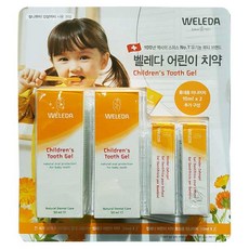 벨레다 어린이 치약 (50ml x2입+10ml x2입), 단일상품