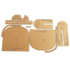 가죽필통만들기도안