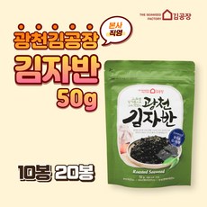 광천김공장 광천김자반 50g 10봉, 10개