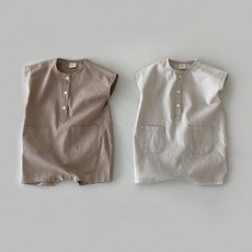 보니토린넨점프슈트