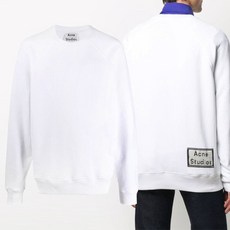 20SS 백 리버스 라벨 맨투맨 옵틱화이트 BI0058 183