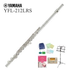 익일악 대상 상품YAMAHA YFL-212LRS 야마하 플루트 스탠다드 E-메카 부착 립플레이트라이저 은제 입문용 모두 포함 세트[5년 보증] [YRK], 단일 옵션