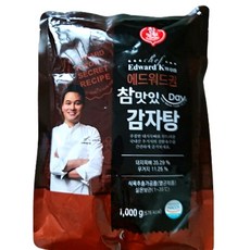 에드워드권 감자탕 1kg 10팩 총 10kg, 10개