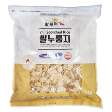 황실미가 가마솥맛 수입산쌀누룽지 3kg, 1개