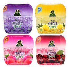 산도깨비 화장실 탈취제300g (향선택) 젤타입 방향제, 블랙체리향 6952, 1개, 300g