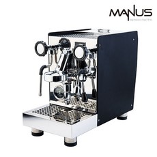 엘로치오 마누스 V2 반자동 에스프레소 커피머신 물통형 블랙, 마누스V2-블랙