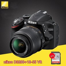 nikon af-s 18-55 렌즈가 장착된 nikon d3200 dslr 디지털 카메라 - nikond5500